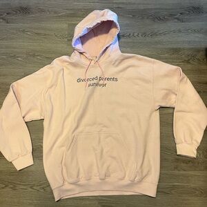 Pink funny sweatshirt